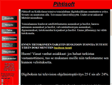 Tablet Screenshot of parikkala.pihtisoft.fi